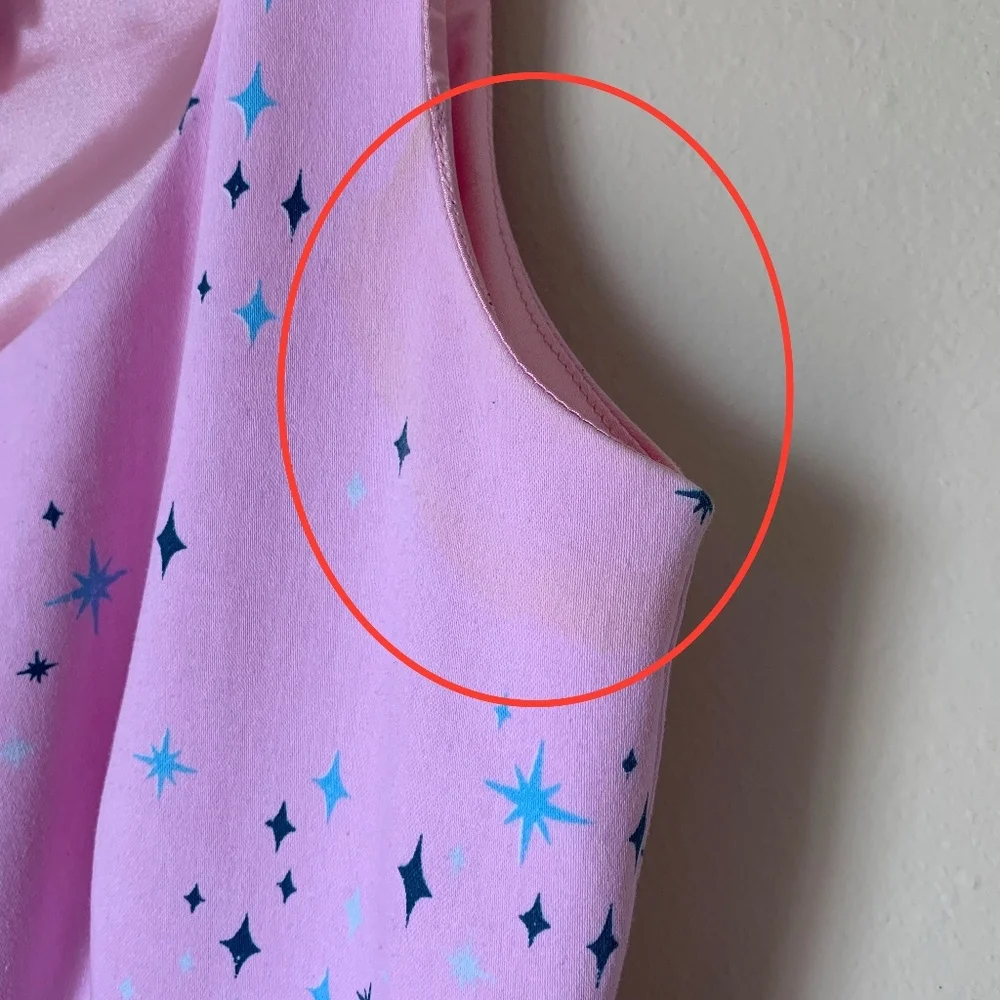 Pinup Girl Clothing Aurora Pink Castle Dress - Picture 5 of 8